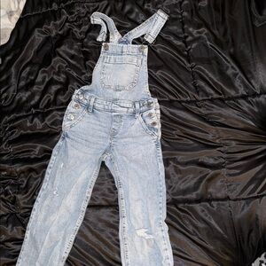 SO Light Blue Women's Denim Overalls